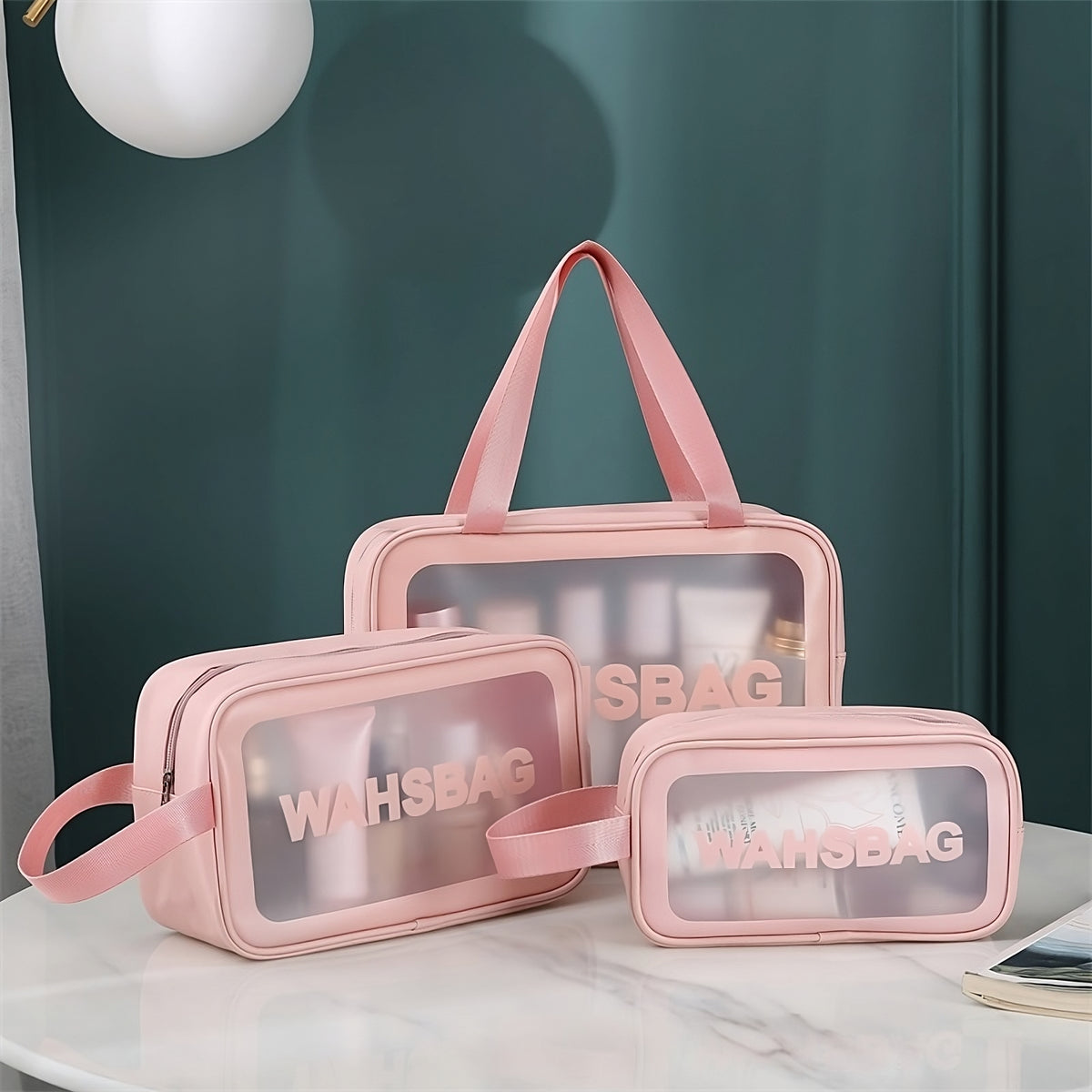 Organizador bolso de cosmeticos (Set de 3)