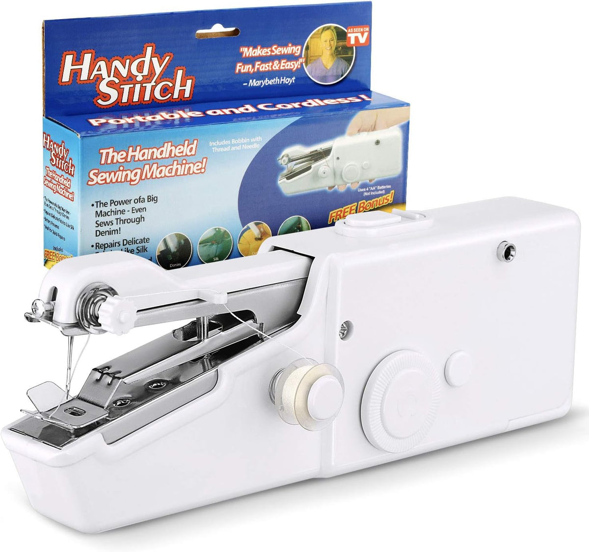 Mini máquina de coser portatil