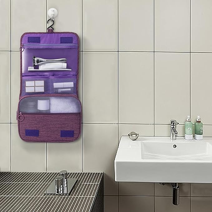 Bolso organizador de viaje para artículos del baño