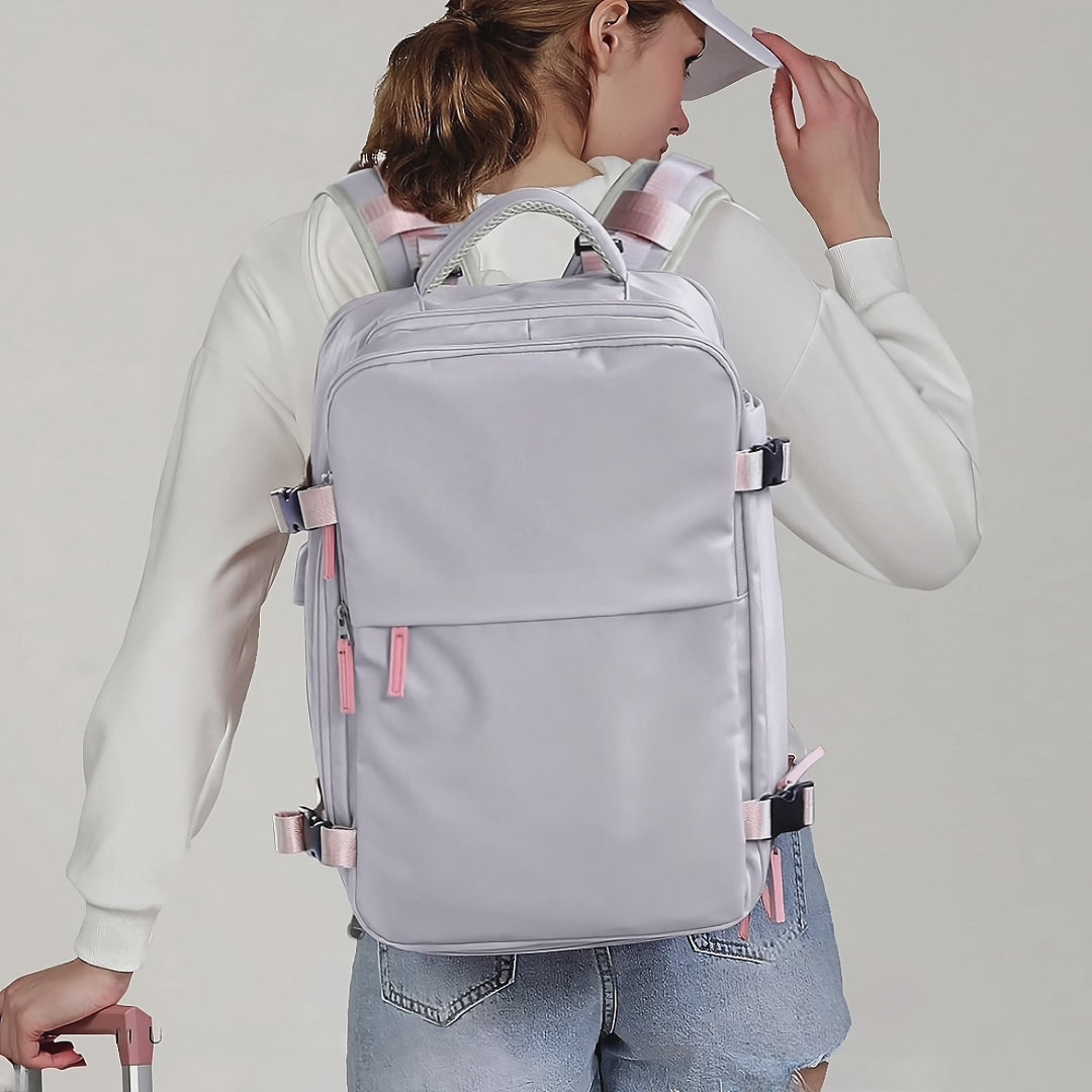 Morral grande con compartimiento para zapatos