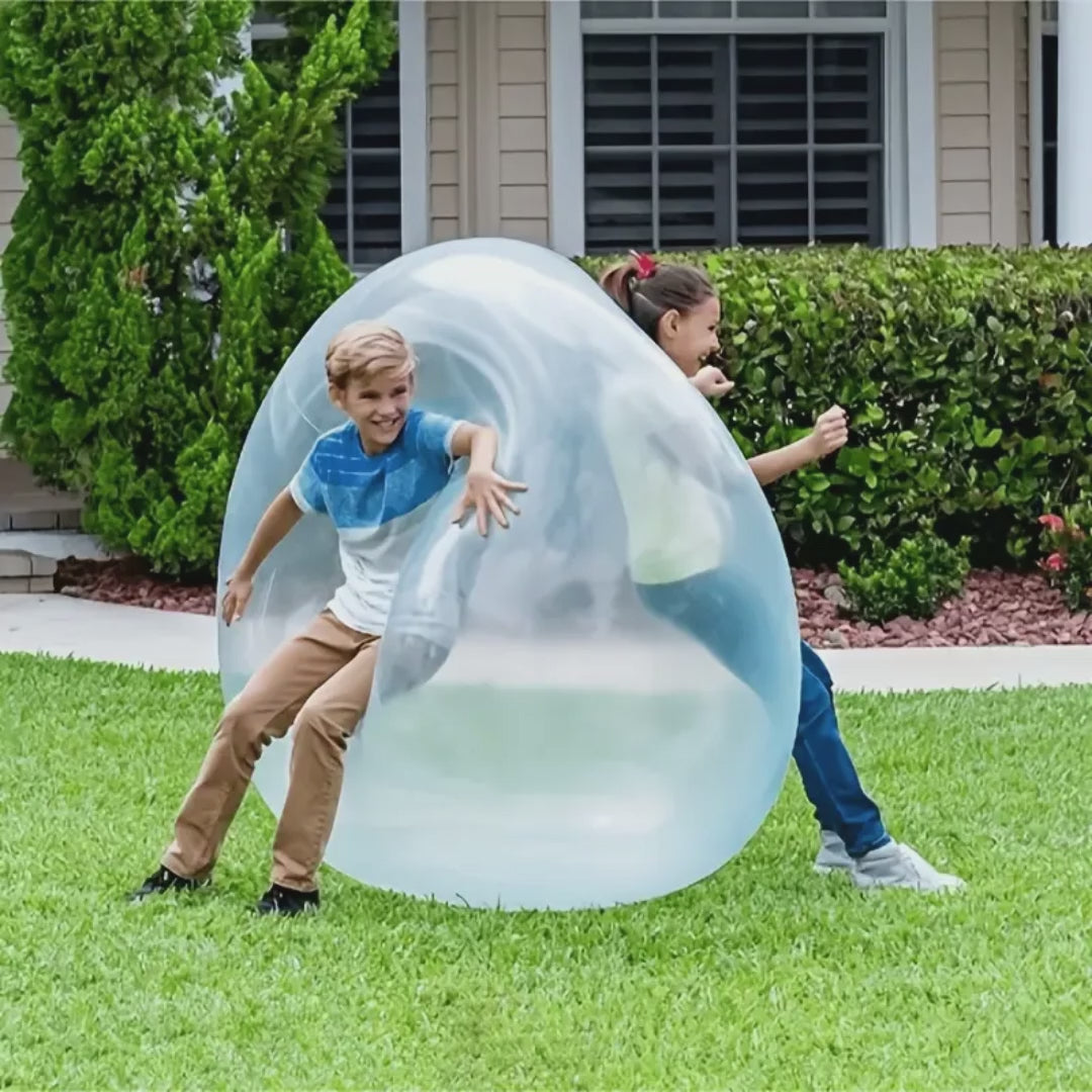 Pelota gigante de burbuja de agua