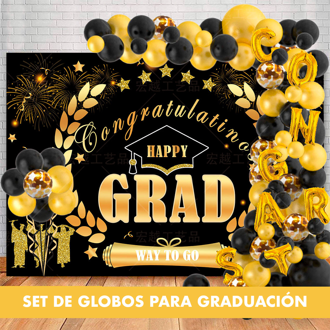 Kit de Globos de Graduación